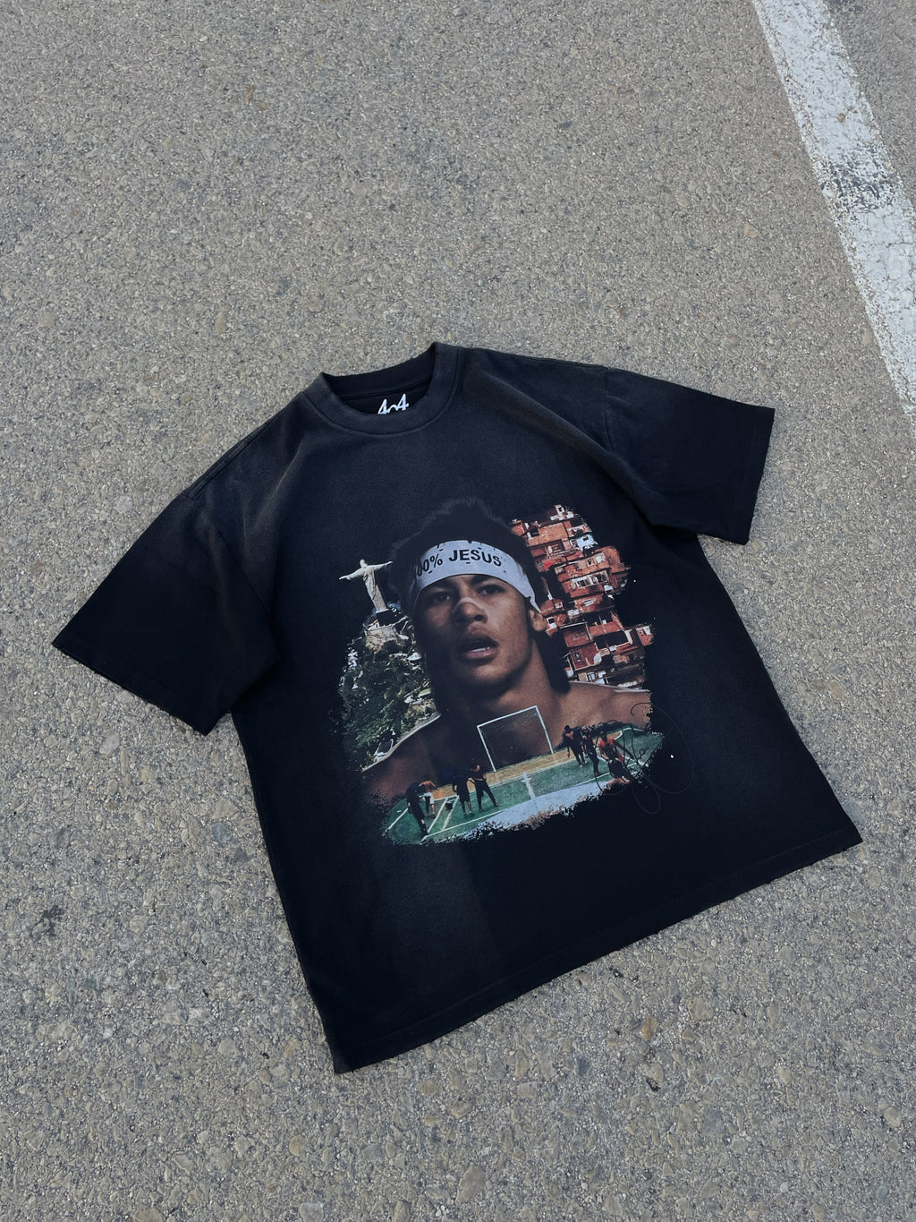 Camiseta Neymar - Negro